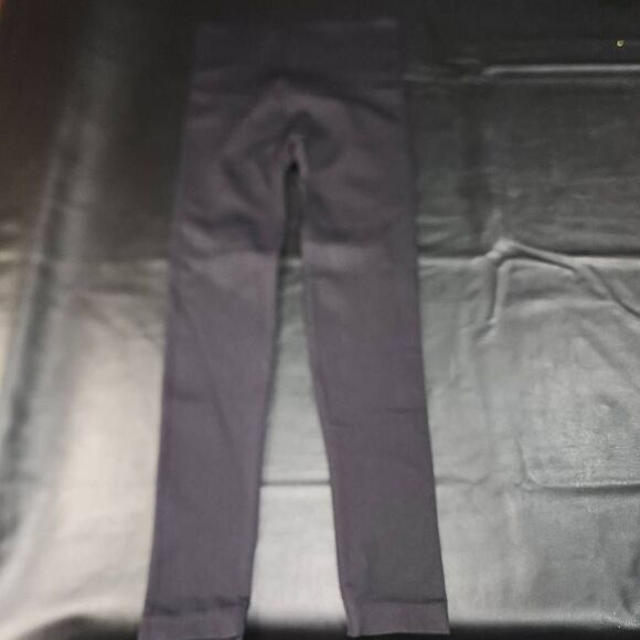 Spanx Womens Black Look At Me Now Leggings Medium - Picture 1 of 3